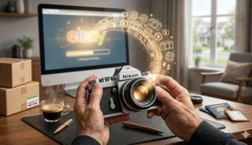 50代からでも遅くない｜eBayカメラ輸出で在宅仕入れして自由な時間を作る方法