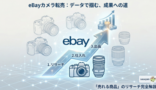 eBayで売れるカメラやレンズの見つけ方｜初心者向け仕入れリサーチ完全解説